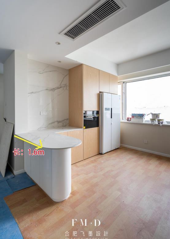 内嵌|从量房到硬装实景,用半年时间记录110㎡装修过程,终于得到认可