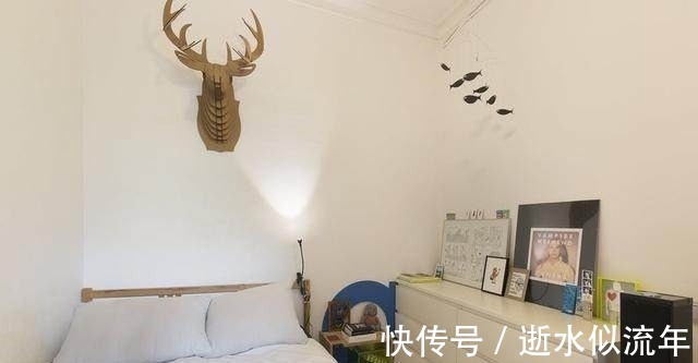 阅读角|60平米小户型极简装修,空间这么小还能挤出个阅读角,孩子们特别爱!