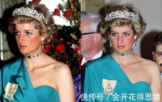 项链 戴妃有多时髦一条项链戴出几种风格穿搭,堪称殿堂级的时髦精!