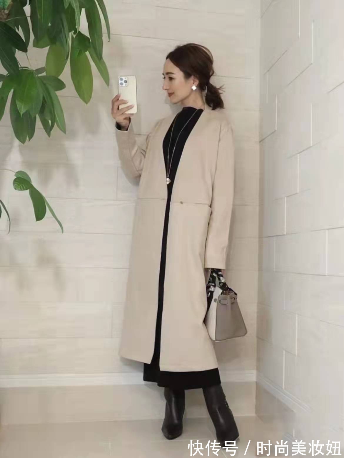 视觉|冬天大衣“穿长不穿短”,分享适合所有身材的搭配,洋气又实用