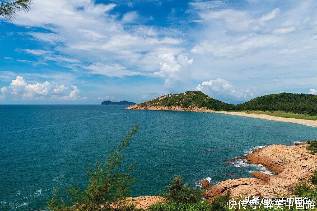 惠州双月湾景区，一静一动的双月型海湾，雄丽壮观