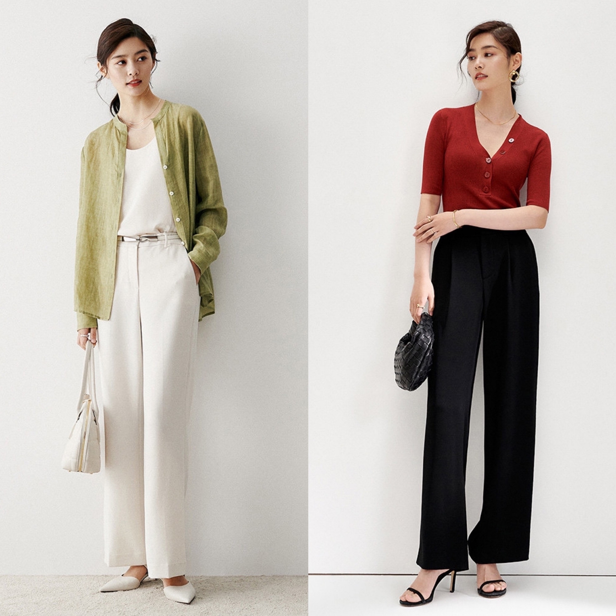 半身裙|穿来穿去，还是优雅温柔的轻熟风最显气质，随性舒适又有腔调