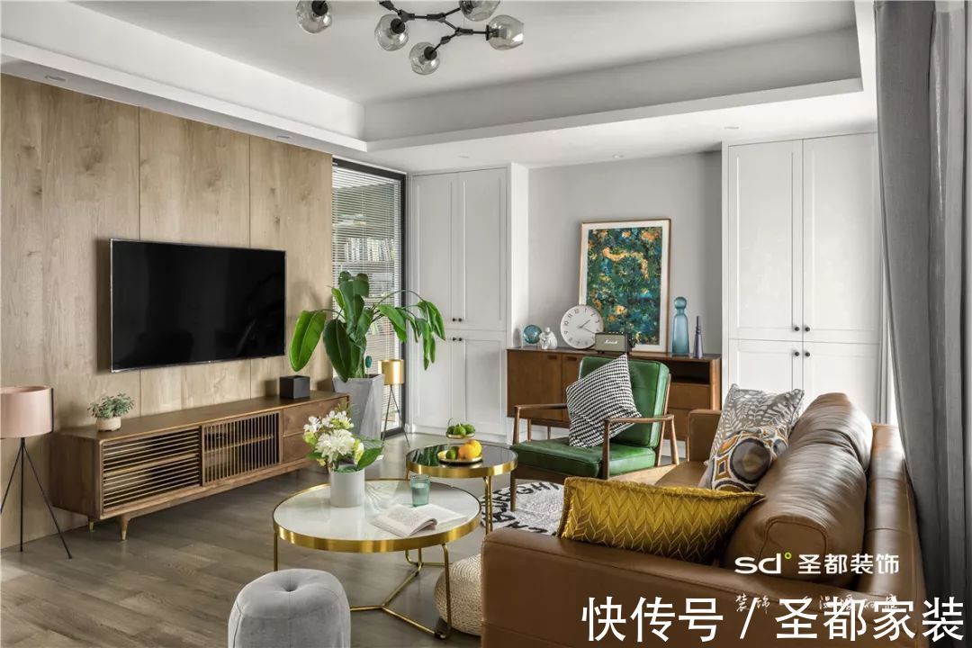 完工|巧妙设计让这套145平的房子，一完工就成了整个小区的焦点