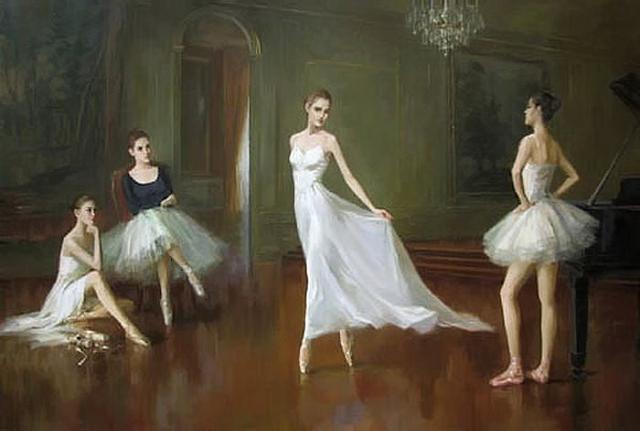 人物!美国华裔广州美术学院画家凯尔文雷人物油画