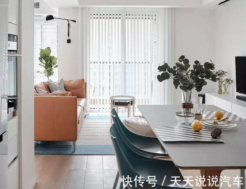 开放式|89平北欧风常规小户型,打破空间隔断倍感自在!