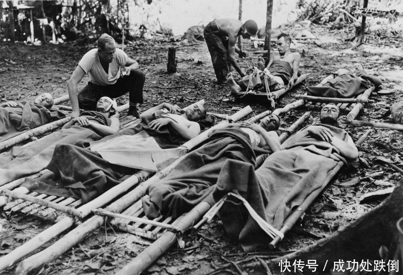 老照片|15张二战太平洋战场老照片：血战新几内亚