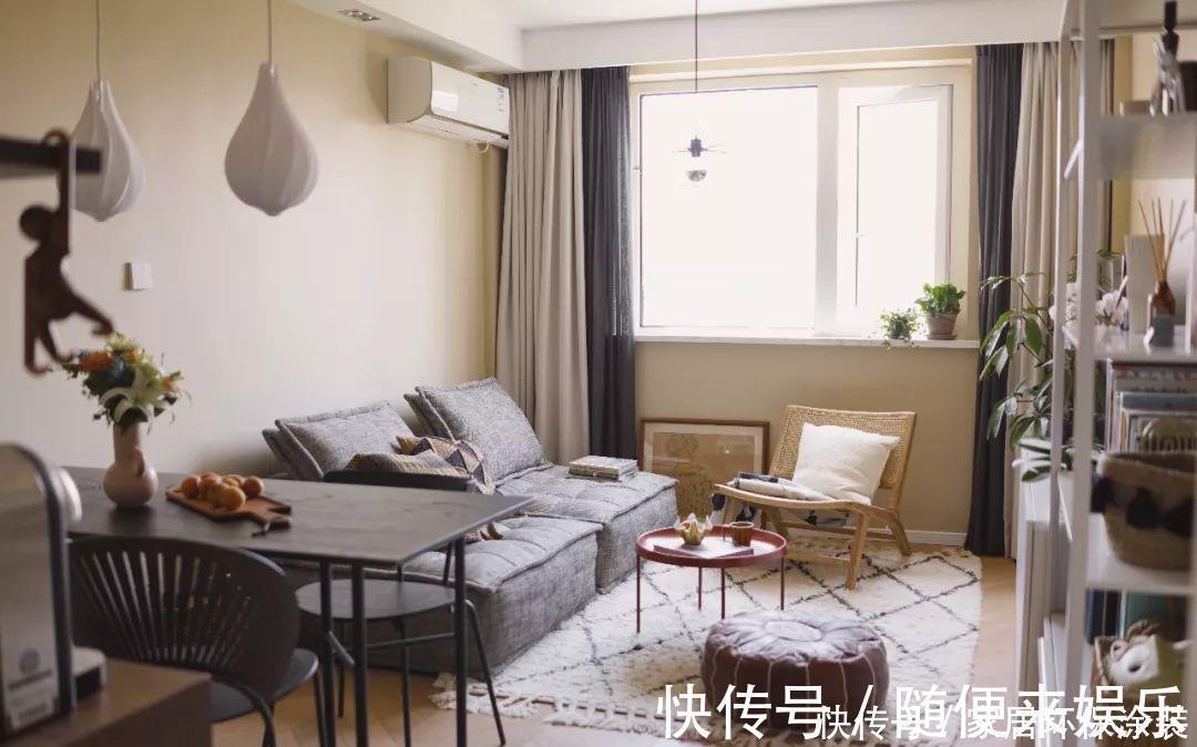 收纳|女主的58㎡小家品质不输大豪宅,一人独居温馨舒适感倍增,羡慕!