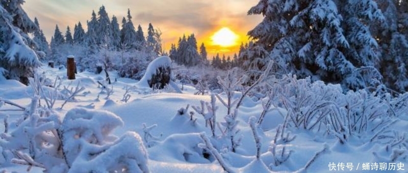 白居易很有趣的一首咏雪诗，看到皑皑白雪，引发了他对人生的思考