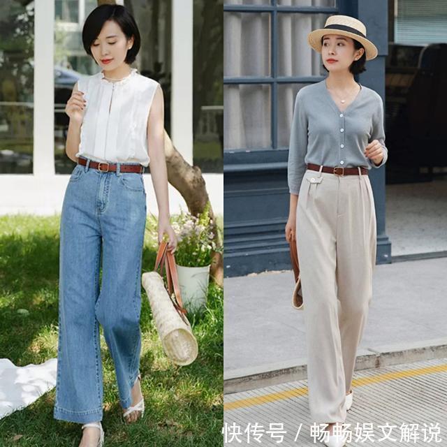 夏季简约气质穿搭示范,精致有少女感是女人最好的穿搭状态