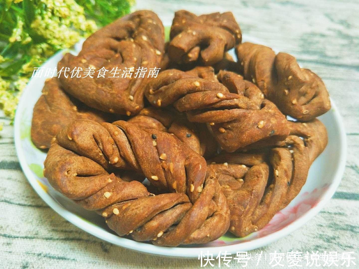 最特色的面食做法,一卷一拉,好看又好吃,做法超简单!