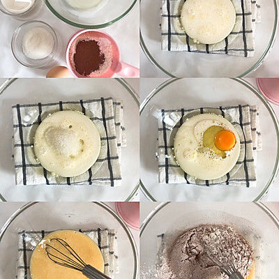 搅一搅1分钟快手做巧克力麦芬蛋糕