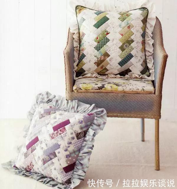 diy|家里剩的碎布头,不用扔,拼在一起,就成了好用布艺小物!收藏