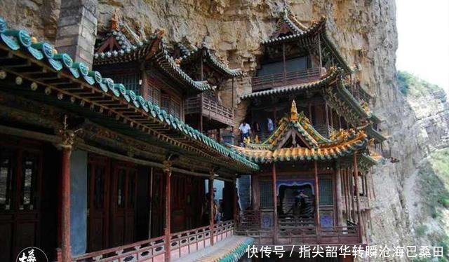 山西悬空寺千年不倒，“膨胀螺丝”立了大功，古人智慧令人感叹