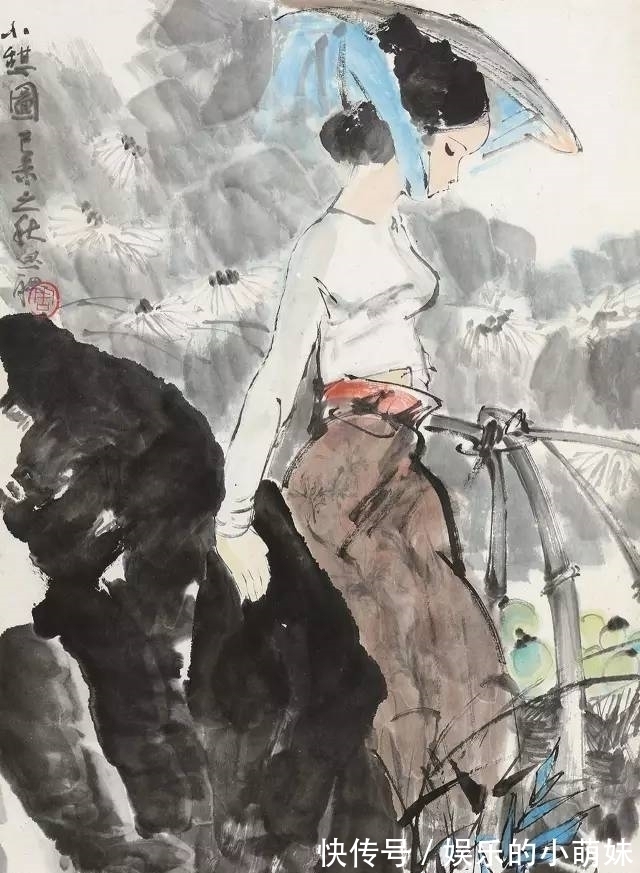 水墨!周思聪:开拓了水墨人物画的当代语言现代化探索潮流的走向!