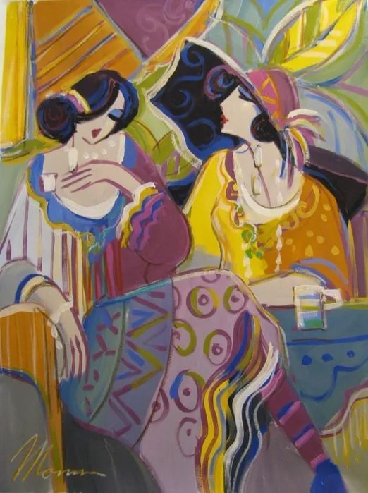 流动的曲线,鲜艳的色彩,极富美感的画面!