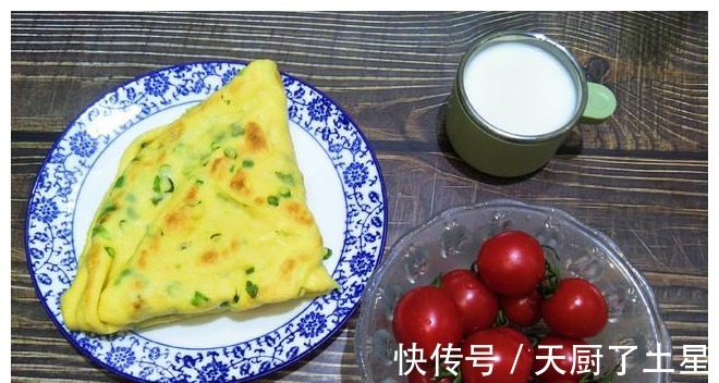 北方人|懒人早餐饼，10分钟就搞定，大人省事，小孩爱吃！