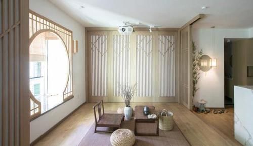 原木|75㎡小两居,爆改经典日式风,砸掉两堵墙多出一间多功能房!