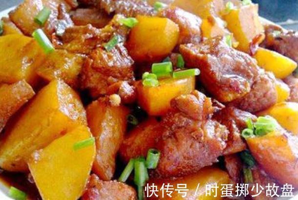 土豆烧肉|孩子想要长到1米8成为篮球员,多吃补钙菜,长高强身,打篮球第一