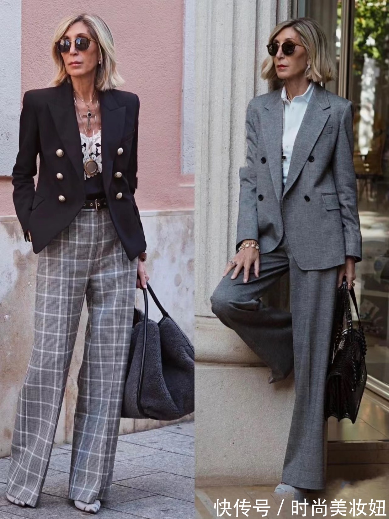 利落感|见过世面的女人,年纪越大穿得越高级精致,看50岁的她就知道