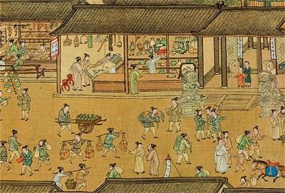 张择端@把清明上河图放大20倍,原来现代最火的这个职业,宋朝早就有了