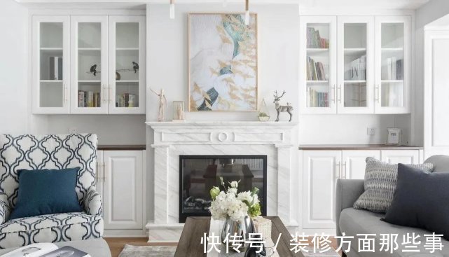 美学感|138平美式风三居室,客厅是宽阔而富有前史气味的