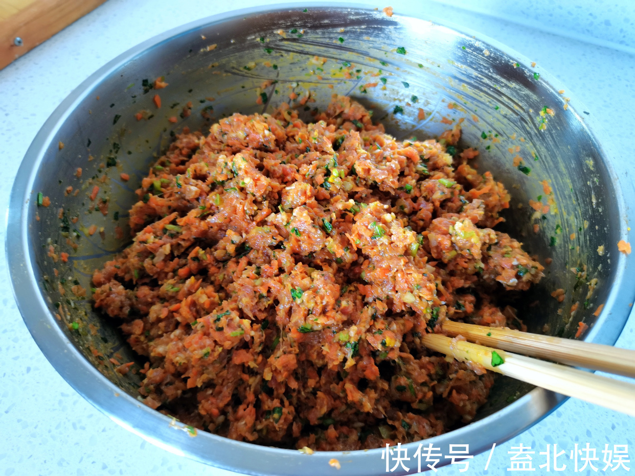 肉饺子|肉饺子我家十次有八次都是吃这个馅料,自带鲜味,总也吃不够