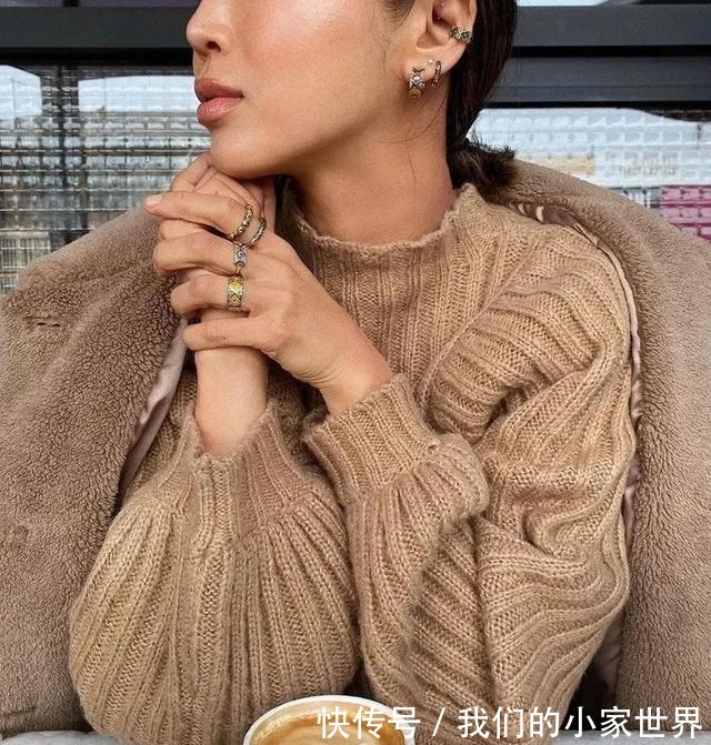 高跟鞋 秋天第一件针织衫,这些基本款最好搭!