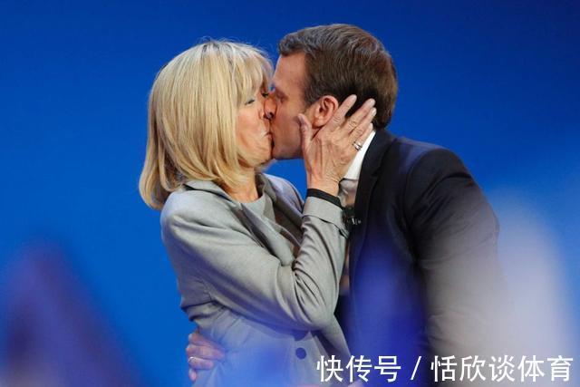 皮松 67岁布丽吉特穿高跟鞋还“亚洲蹲”?脖子皮松,脸被马克龙亲变形