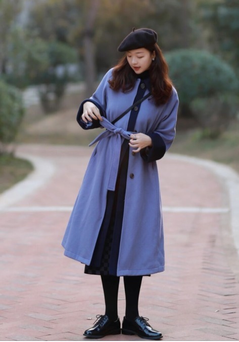 大衣 会穿衣的女人才有气质,照搬这位博主的大衣穿搭就够了,优雅整个冬天