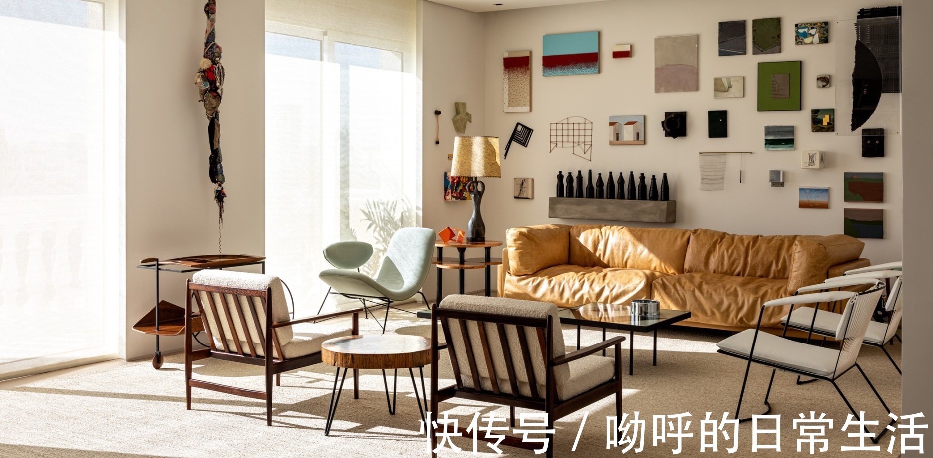 艺术品|满墙的艺术公寓,无法复制的风格