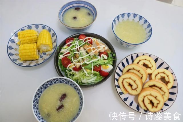 电饭煲|家有小学生和上班族，早餐不糊弄，4样搭配，好做好吃