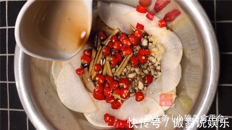 独家秘制腌白萝卜方法,学会此配方,做出才来酸甜爽脆
