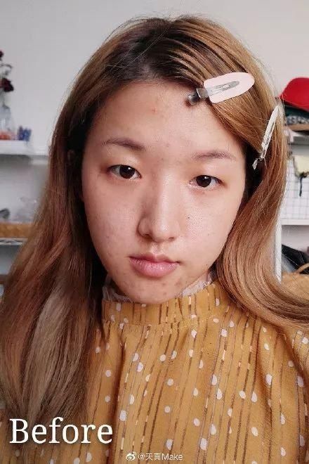 换头术|化妆可以厉害到什么地步女生化妆前后的差别,就像整容了一样