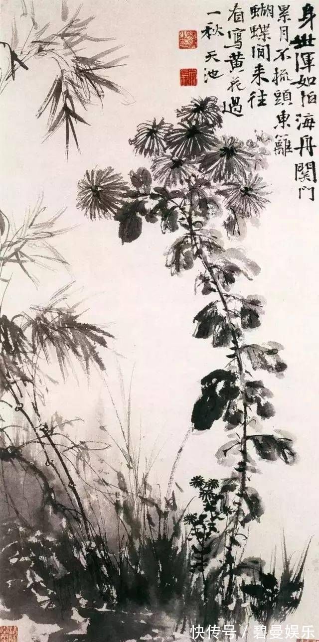 扬州八怪@他是明朝书画家,也是一个“疯子”,他的画风影响画坛五百年