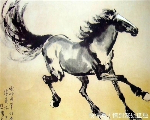 四合院#为买这幅画,徐悲鸿花20个四合院的钱买下,如今估价50亿,亏吗?