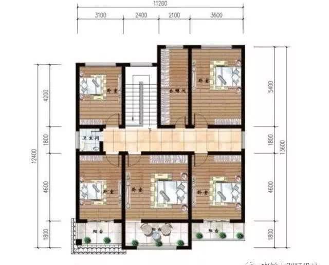 卧室|6套小户型农村别墅,精挑细选的爆款图纸,随便建一套都出彩