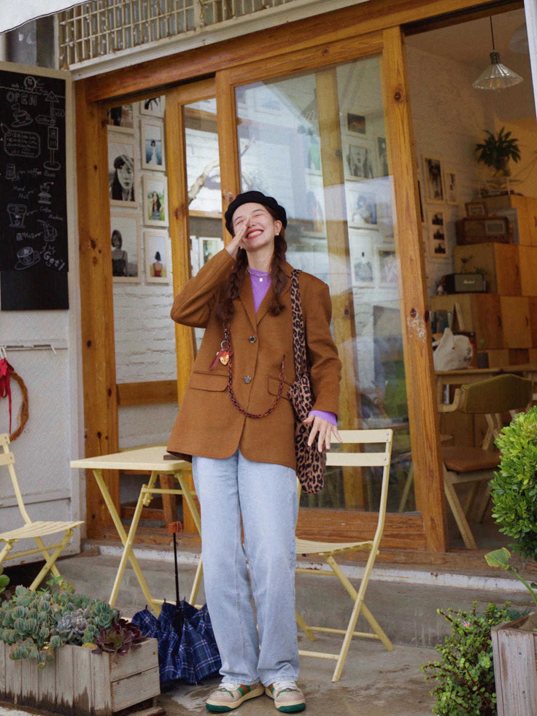 秋冬 混色搭配才是今年最强搭配法则,显白又洋气,黄皮妹子有救了!