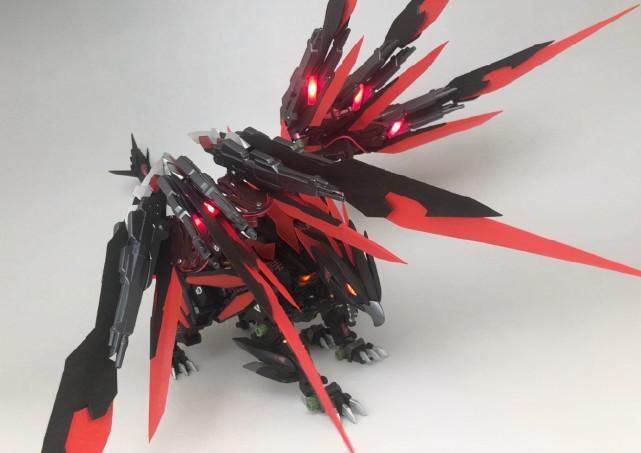 模玩控|模玩控：索斯獸模型改造，機械天彗龍模型