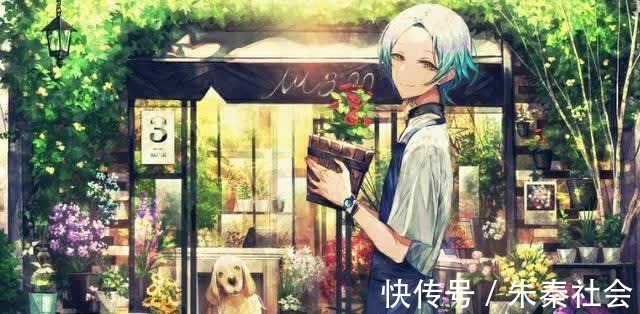 二次元|二次元纯情少女美图,微笑实在太迷人,动漫男和狗狗合拍也不错!