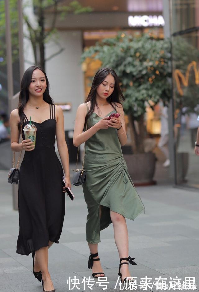 气质 气质女生穿时尚裙装,雅致又高级,轻松展现温柔知性美