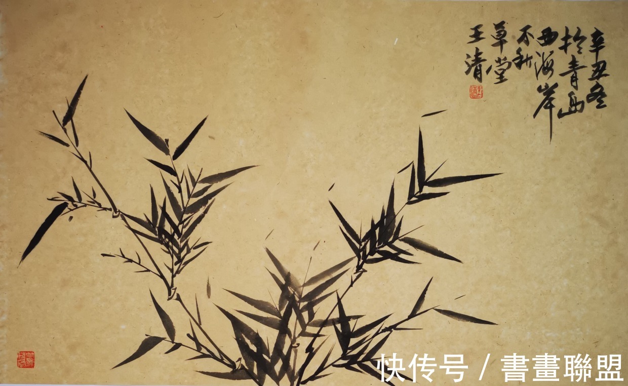 青岛开发区$心存雅逸 笔下清风——王清(山泉水)墨竹小品欣赏(一)