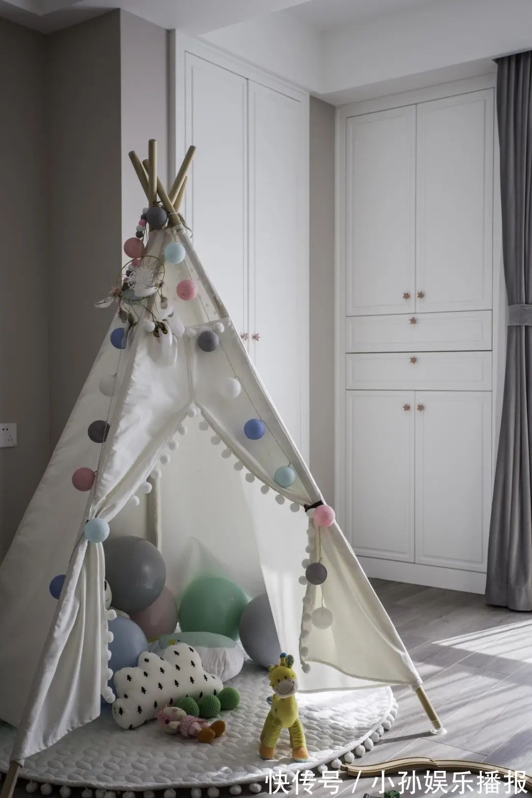 空间|180㎡浪漫小窝，蓝与粉、灰与白，优雅情趣，轻松舒适