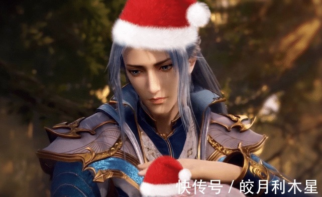 宁荣荣|斗罗大陆史莱克七怪圣诞节重聚,小舞太养眼,唐三成圣诞老人!