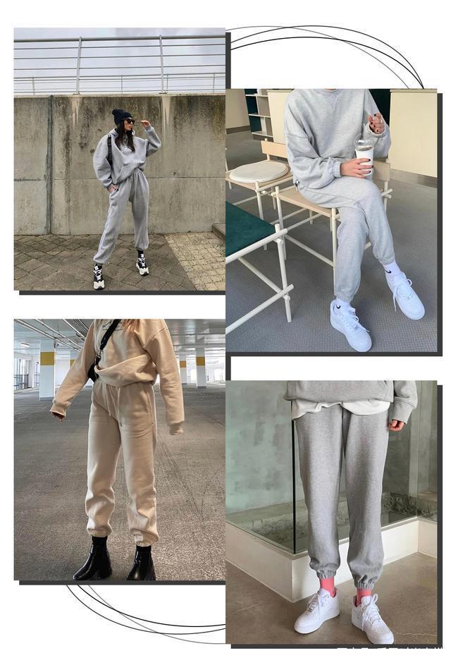 今年冬天很火的一条裤子,保暖百搭,不显臃肿