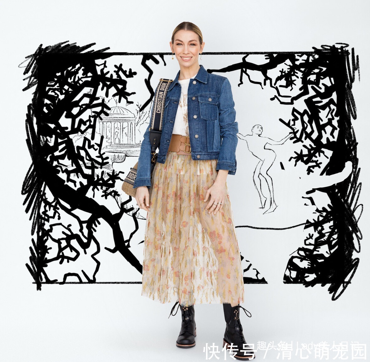 穿搭 穿裙子搭薄外套时,记住“1个要点+风格调和”,领悟穿搭思维稳赢