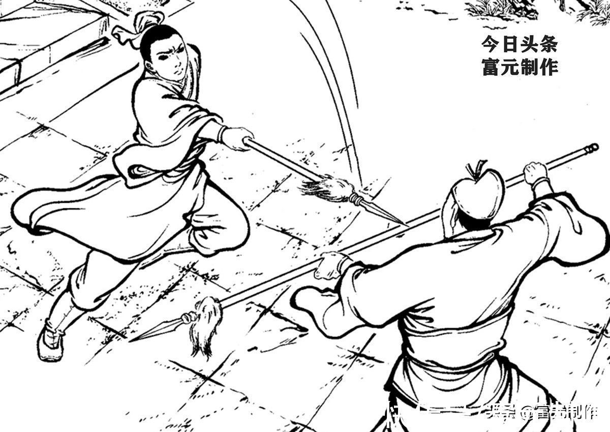 夏书棋|说岳全传被埋没的悲剧英雄罗延庆，枪法不亚于杨再兴却走错了方向