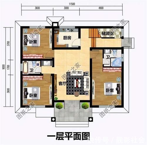 图纸|农村建房什么样的最合适？这三款农村建房设计图总有一款适合您
