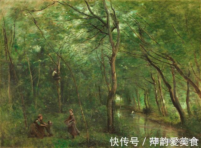 19世纪最出色的抒情风景画家 卡米耶·柯罗Camille Corot