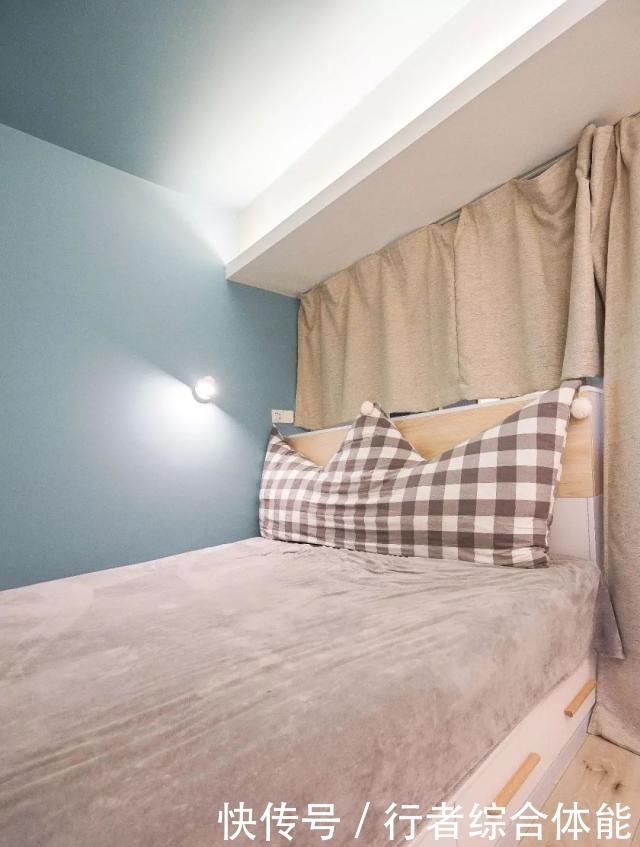 起居室|这套小户型设计真不错,我不说,你会认为只有39.5㎡值得分享!