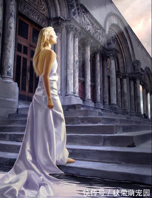 西洋|美国艺术家人体油画中那些丰满性感的西洋女子,撩动人心